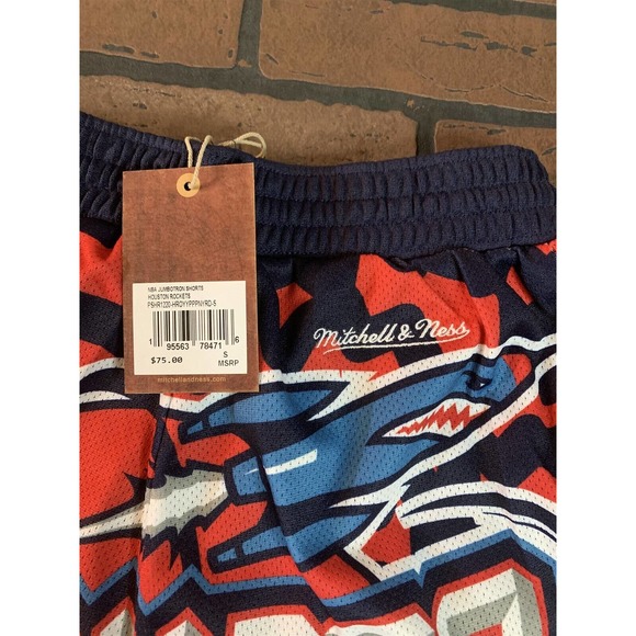 HOUSTON ROCKETS Mitchell & Ness Basketball Shorts ~New~ S-2XL - Picture 6 of 6